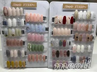 ネイル nail salon meoli　アヤのネイルデザイン