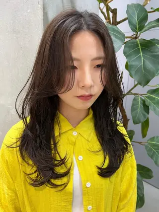 ロング カラー le'a所属・谷町/Le'a /竹原しおなのヘアスタイル