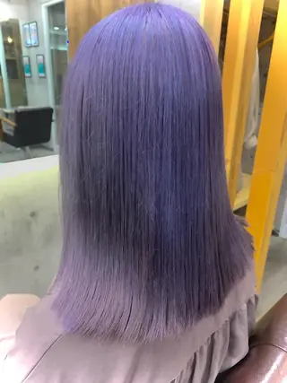 ミディアム カラー memento 斎藤大覚のヘアスタイル