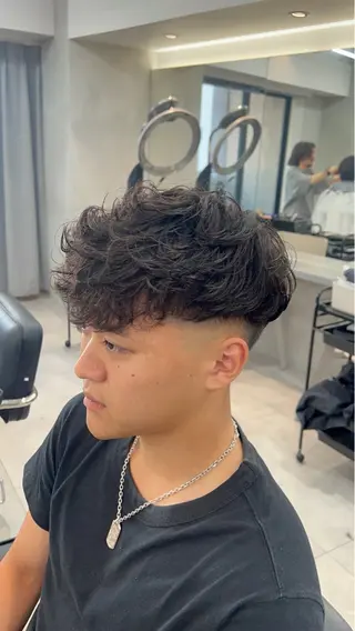 パーマ メンズ 齊藤輝/ メンズパーマ/大宮のヘアスタイル