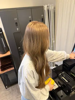 ロング カラー レイヤー/艶カラー ROKUのヘアスタイル