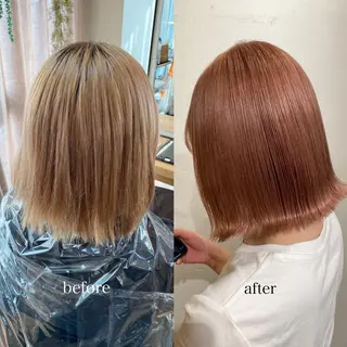 ショート カラー Hair　space Rizm　green所属・sayumi 🍒のヘアスタイル