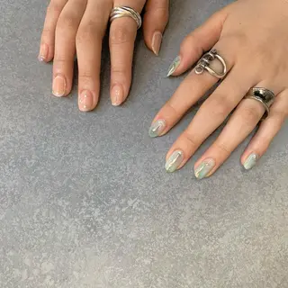 ネイル 《ニュアンスネイル》 risaのネイルデザイン