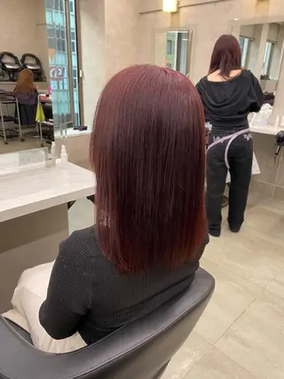 セミロング カラー ダブルカラー/ 横浜/JURIのヘアスタイル