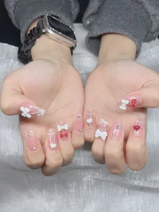 ネイル Lee Nails チップ長さだし専門店のネイルデザイン