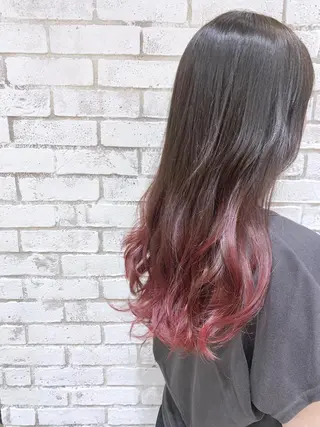 ロング カラー パーマ ヘアアレンジ filo byFeria渋谷所属・縮毛矯正/美髪 髪質改善/石田幸輔のヘアスタイル