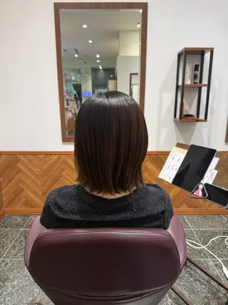 ミディアム ART RUSH Rebs 多摩センター店所属・るりな ARTRUSHのヘアスタイル