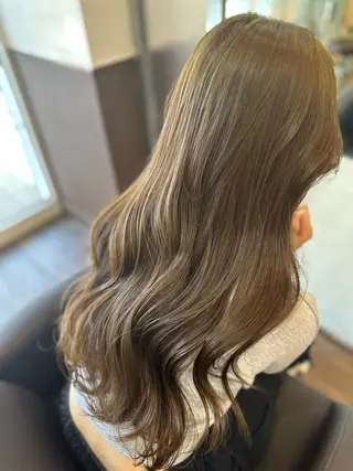 セミロング カラー 透明感韓国ヘア♡ みつきのヘアスタイル