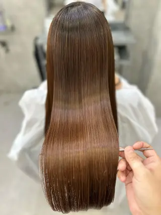 ロング カラー ヘアアレンジ VIM hairおもろまち店のヘアスタイル