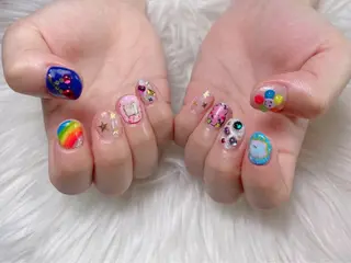 ネイル lucky nail 歌舞伎町のネイルデザイン