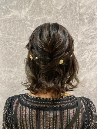 ヘアアレンジ 【銀座】ヘアセット& イメコンSharmeのヘアスタイル