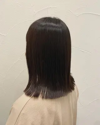 ミディアム カラー Ash中目黒店 榊間茜のヘアスタイル