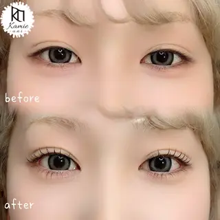 マツエク・マツパ Kamie-uni wakoのマツエク・マツパデザイン