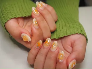ネイル NAILSTUDIO401所属・ジェルチップ長さだし 専門ネイルサロンのネイルデザイン