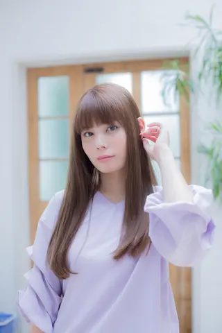 ロング 【デザイナー】田中 美生のヘアスタイル