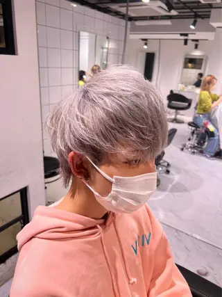 カラー メンズ 新世代パーマ⚡️ の達人トモ⚡️のヘアスタイル