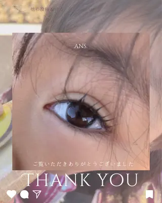 マツエク・マツパ ans.所属・ans. アンス.のマツエク・マツパデザイン