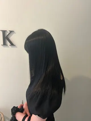 ロング Ayano/韓国風 ヘア/透明感カラーのヘアスタイル