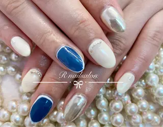 セミロング R NAILSALONのネイルデザイン