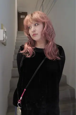 ロング カラー マツザキ マナトのヘアスタイル