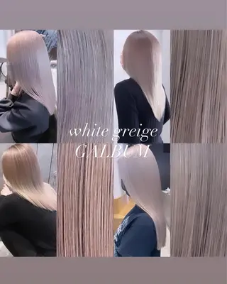 セミロング カラー 💜ハイトーン💛 マジカルかいちゃんのヘアスタイル