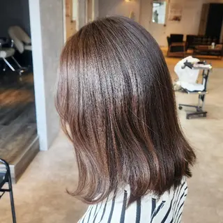 セミロング 鈴木 じゅんやのヘアスタイル