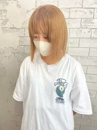 ショート カラー Eleanor立川北口所属・🦋YUI 髪質改善 ブリーチ　着付け🦋のヘアスタイル