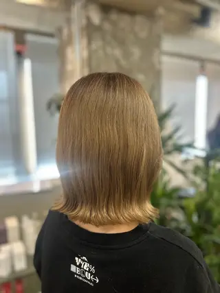 ミディアム サワムラ ソナタのヘアスタイル