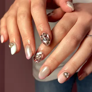 ネイル NICO nail　三軒茶屋店　ネイル＆アイラッシュ所属・oichan 𖦹°‧のネイルデザイン