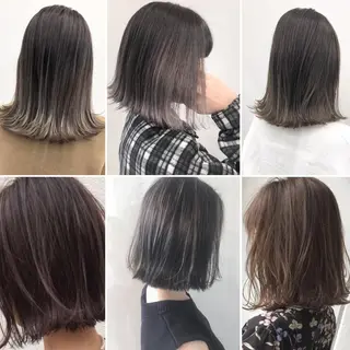 ロング カラー パーマ ヘアアレンジ 🌟髪質改善ケアカラ ー美髪縮毛矯正y🌟のヘアスタイル