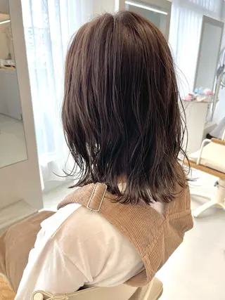 ミディアム 柴田泰秀sotti. 髪質改善/ブリーチのヘアスタイル