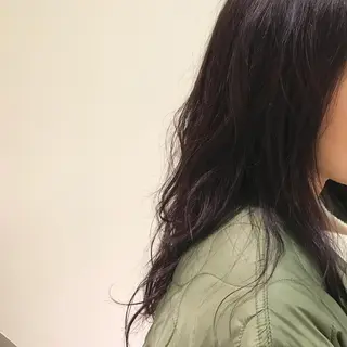 ロング カラー MASHU所属・鳥越 一希のヘアスタイル