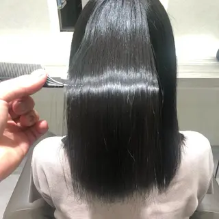 ロング カラー ムトウセイマ/艶髪 /艶ケアWブリーチのヘアスタイル