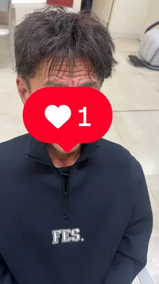 メンズ タカハシ リナのヘアスタイル