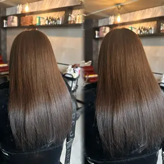 ロング カラー ainya/心斎橋 /ハイトーンのヘアスタイル