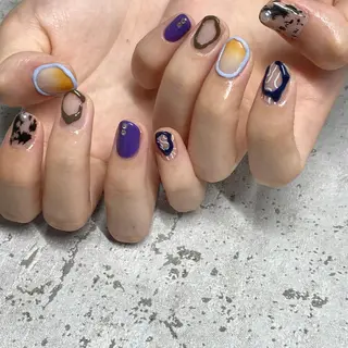 ネイル JERRIE 　 韓国ネイル/自爪育成所属・✴︎JERRIE✴︎ フィルイン対応店のネイルデザイン