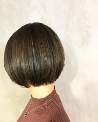 ショート ボブ×縮毛矯正 ryotaのヘアスタイル