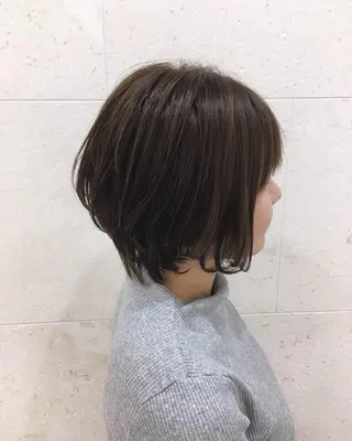 ショート カラー 斉藤 貴也のヘアスタイル
