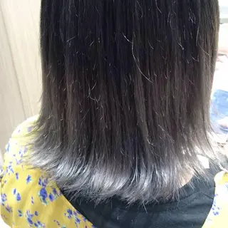 ミディアム カラー ヘアアレンジ 嶋田 ゆきのヘアスタイル