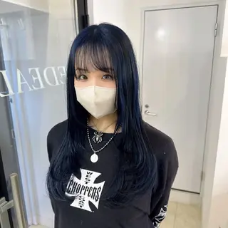 ロング カラー SEDEAL所属・ハイトーン/エクステ 韓国風/y2kカイラのヘアスタイル