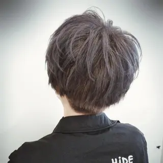 メンズ ショート カラー 艶髪サラサラカラー 🌈前原健吾のヘアスタイル