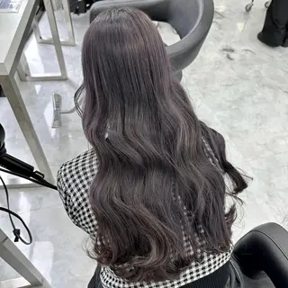 カラー 透明感ラベンダー/ レイヤー/表参道のヘアスタイル