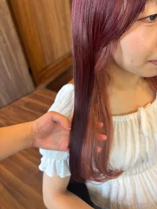 カラー 艶カラー/ 透明感カラー/AOIのヘアスタイル