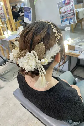 ロング ヘアアレンジ 菊地 紗矢のヘアスタイル