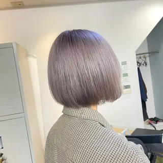 ショート カラー パーマ ヘアアレンジ メンズ キッズ ネイル マツエク・マツパ アイブロウ 暖色系/透明感 治野心のヘアスタイル