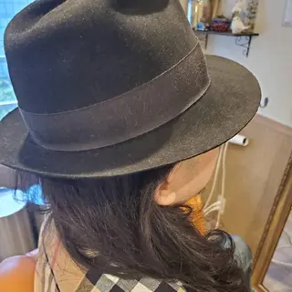 ロング メンズ spa hair  ark 富井直美のヘアスタイル