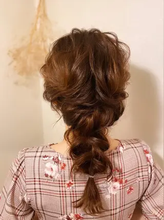 ミディアム Hair&Rich  style　genesis所属・早朝、日祝セット🉑 TSUBASAのヘアスタイル