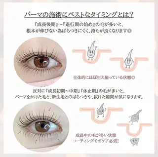 マツエク・マツパ be.perch所属・eye MIHOのマツエク・マツパデザイン