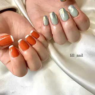 ミディアム pllia beautyのネイルデザイン