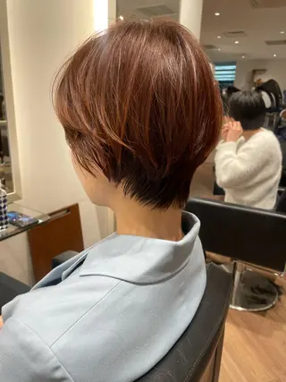ショート ボブ ホノカのヘアスタイル